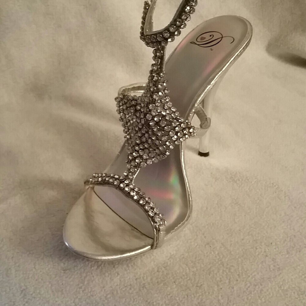 Dollhouse rhinestone heels